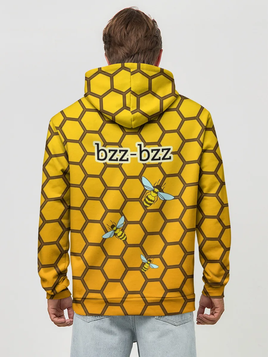 Худи мужской база хлопок / Сладкий мёд