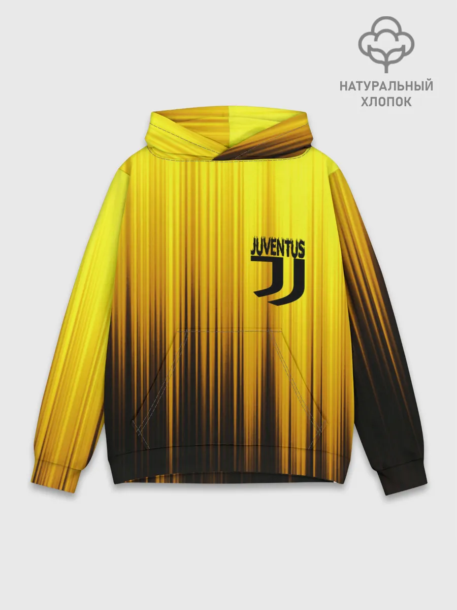 Худи мужской база хлопок / JUVENTUS