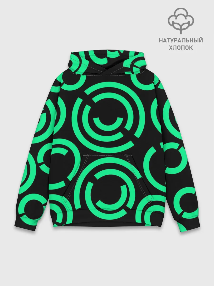 Худи мужской база хлопок / Полукруг