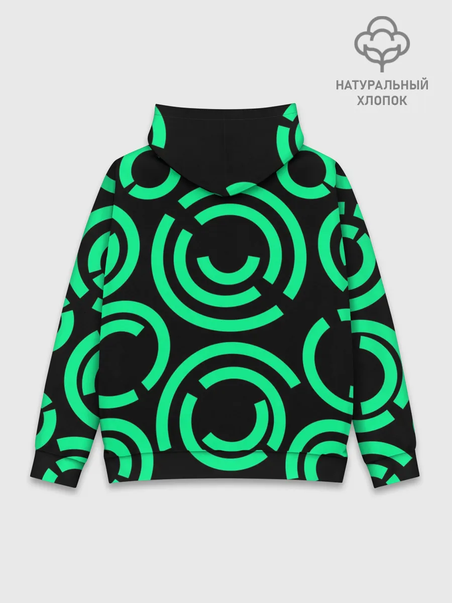 Худи мужской база хлопок / Полукруг