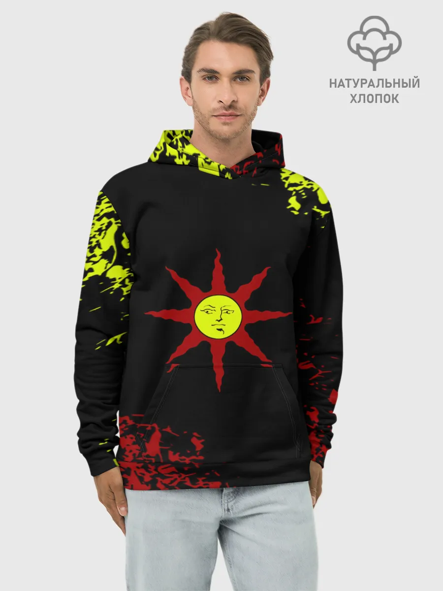 Худи мужской база хлопок / Dark Souls