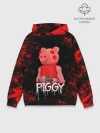 Худи мужской база хлопок / ROBLOX PIGGY - СВИНКА ПИГГИ
