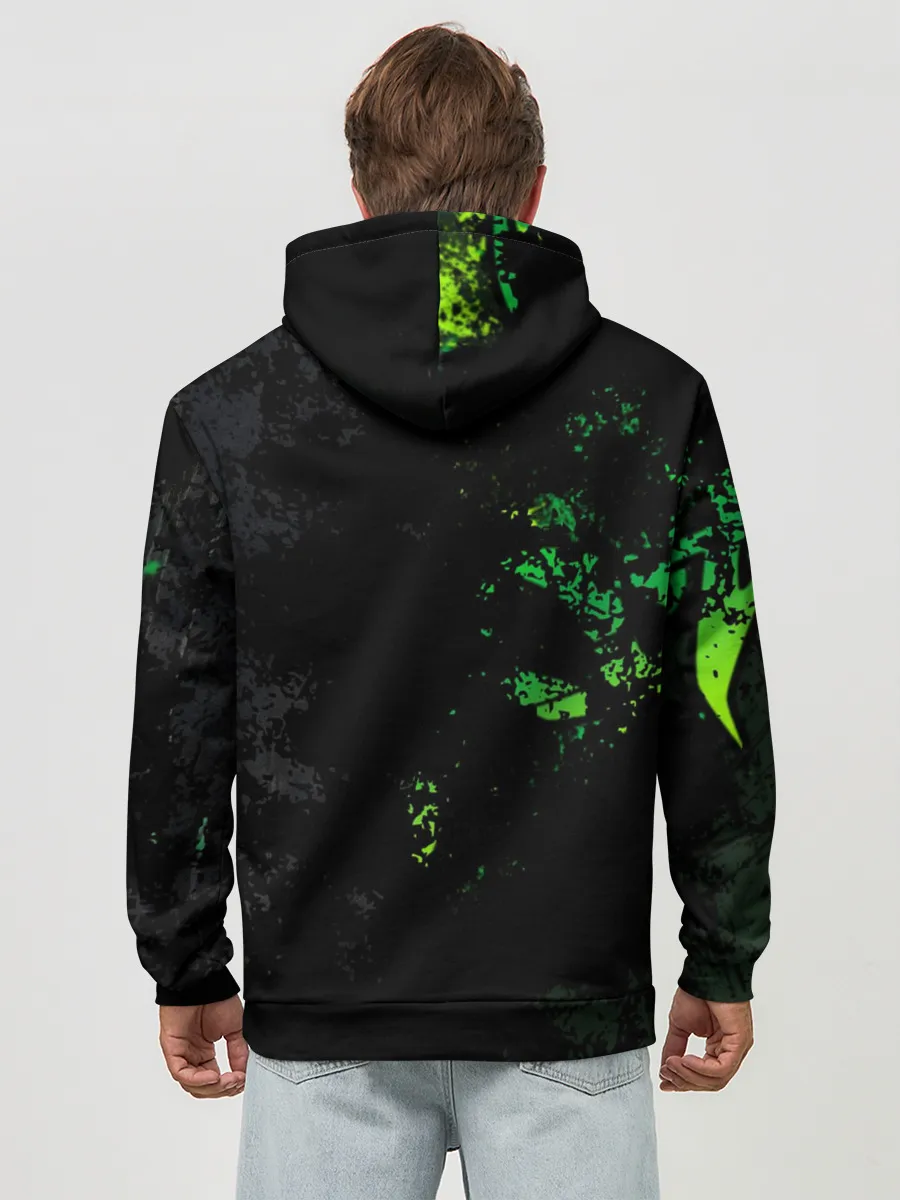 Худи мужской база хлопок / Шар дракона