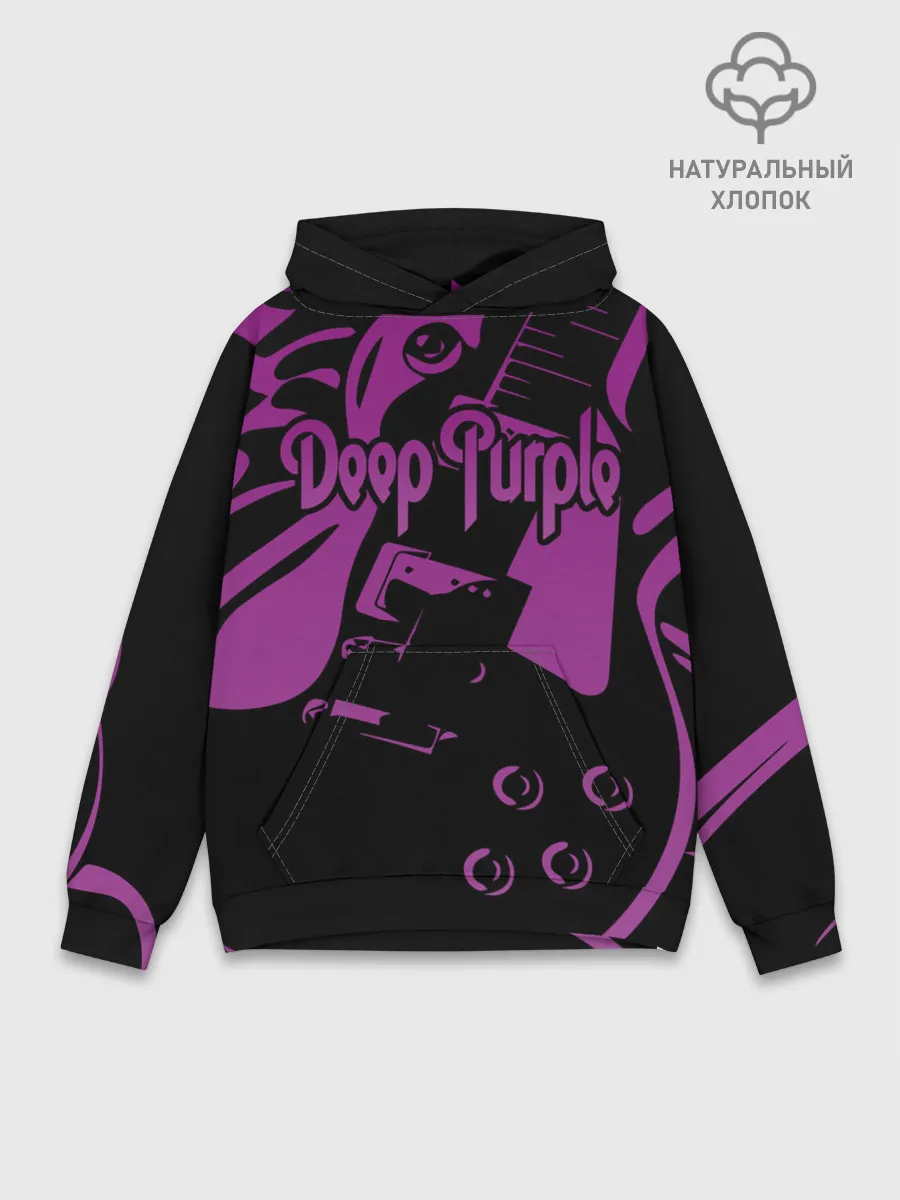 Худи мужской база хлопок / Deep Purple