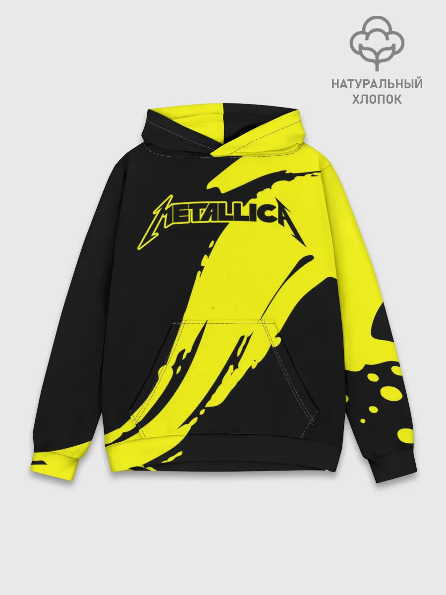 Худи мужской база хлопок / Metallica