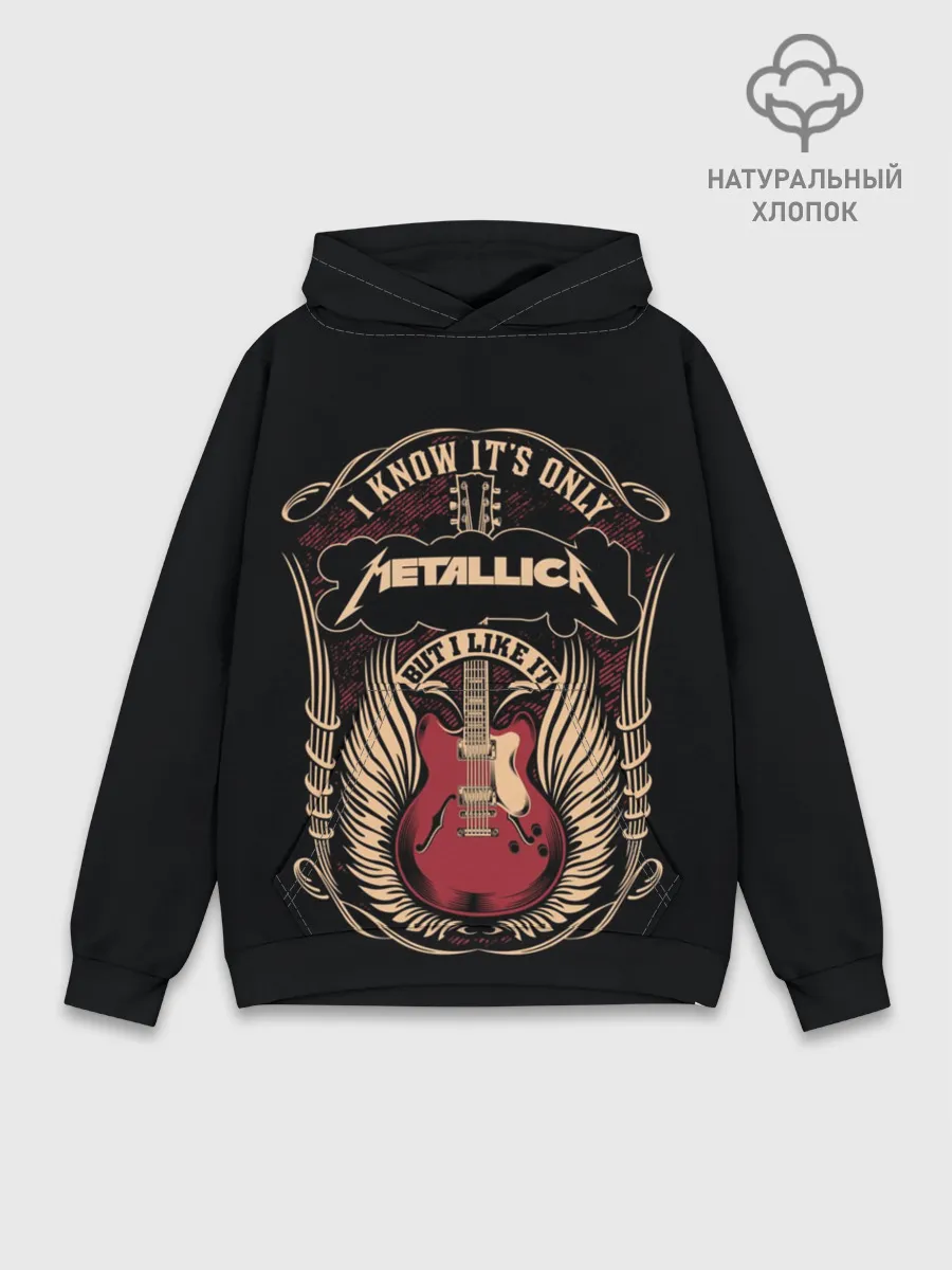 Худи мужской база хлопок / Metallica