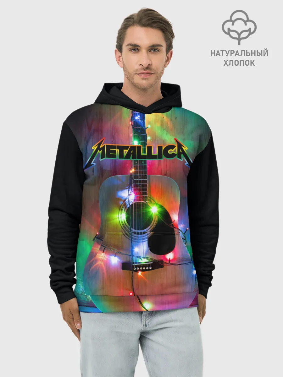 Худи мужской база хлопок / Metallica