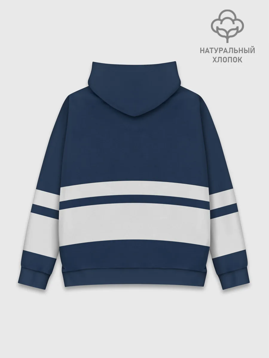 Худи мужской база хлопок / ВИННИПЕГ ДЖЕТС НХЛ