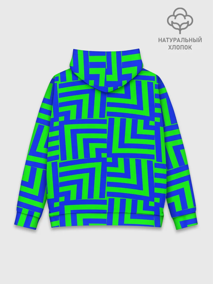 Худи мужской база хлопок / Minecraft | Creeper