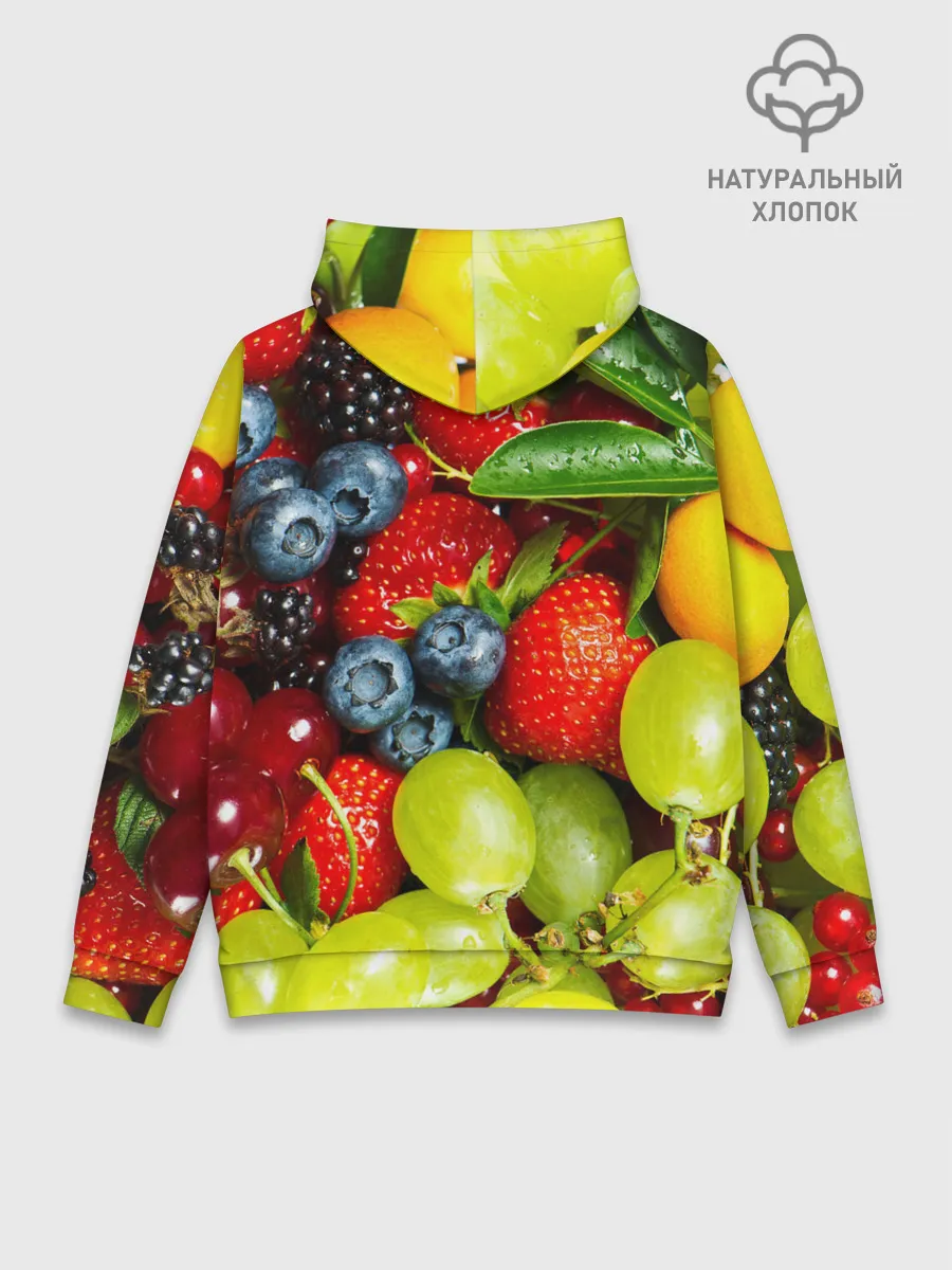 Худи мужской база хлопок / Фруктовый рай