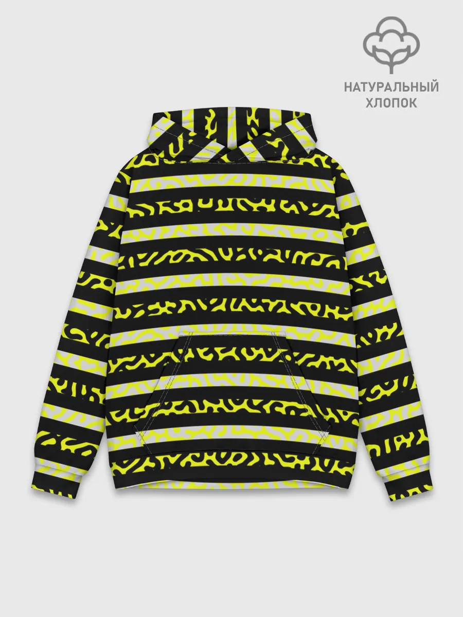 Худи мужской база хлопок / Пчела