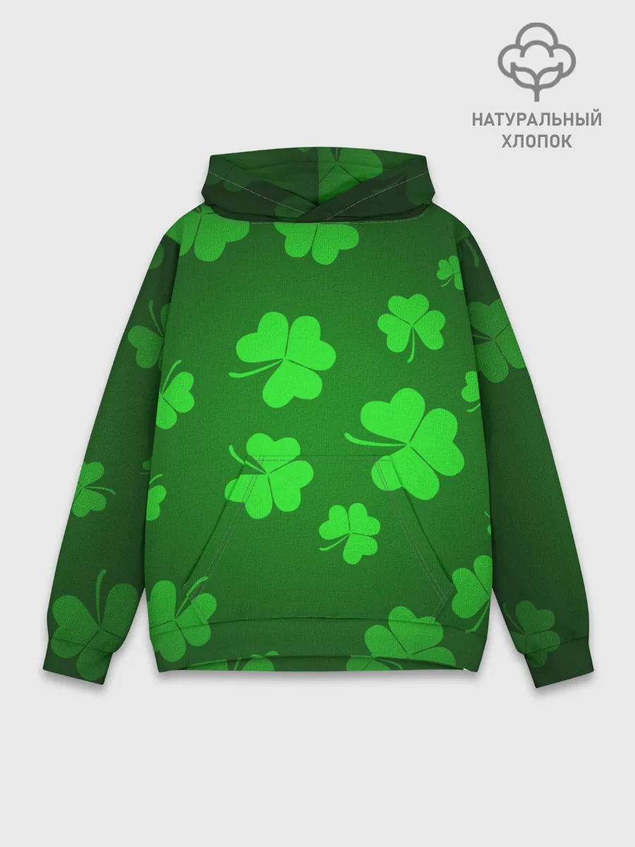 Худи мужской база хлопок / Клевер