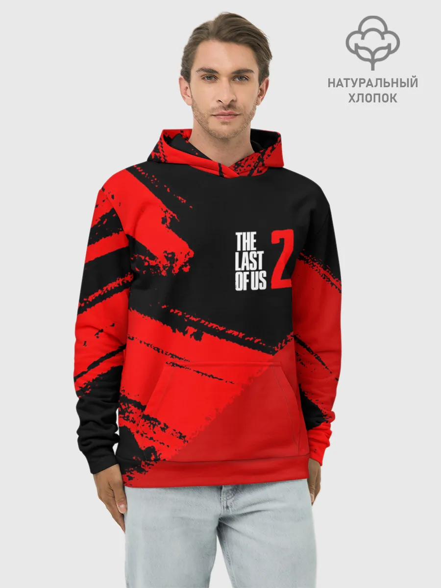 Худи мужской база хлопок / THE LAST OF US 2 / ОДНИ ИЗ НАС
