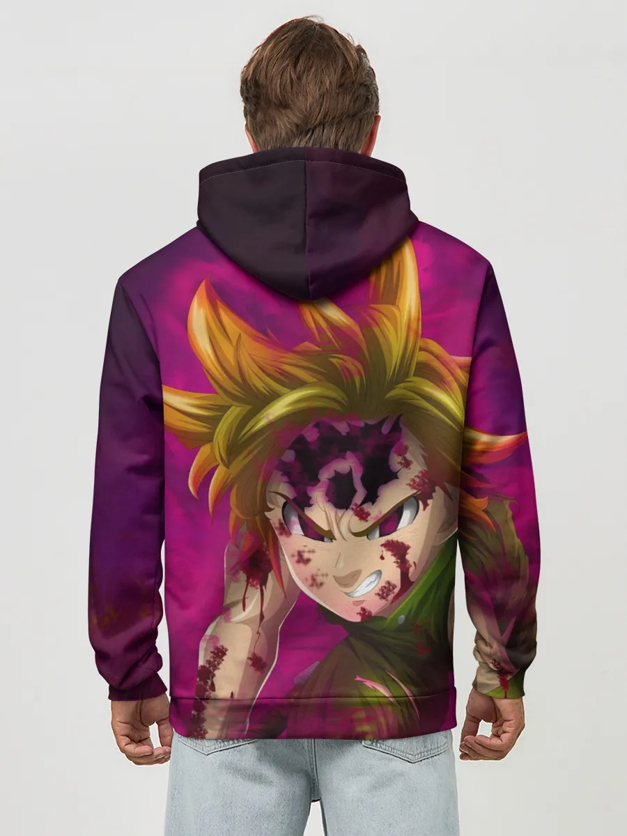 Худи мужской база хлопок / Мелиодас