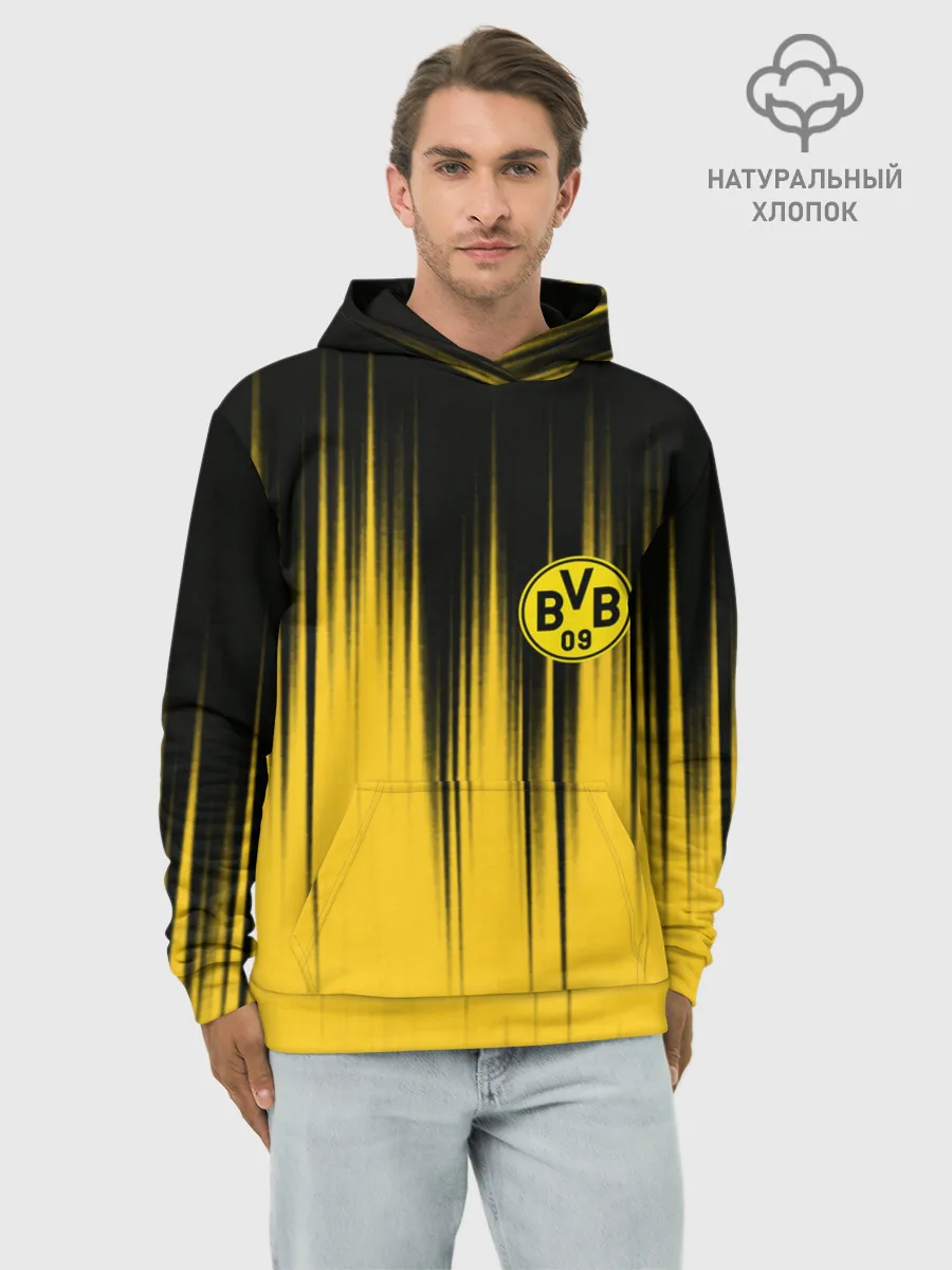 Худи мужской база хлопок / Borussia