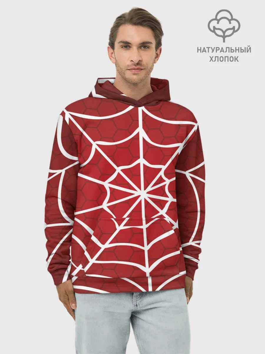Худи мужской база хлопок / Паутина