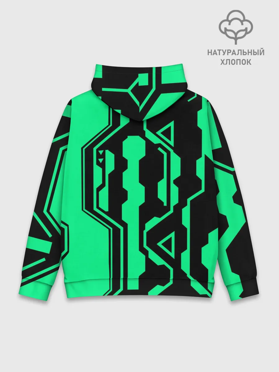 Худи мужской база хлопок / КИБЕРПАНК