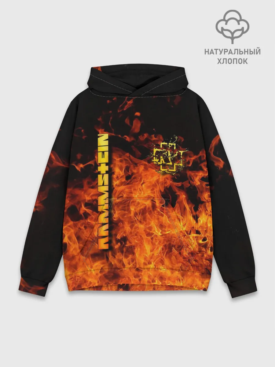 Худи мужской база хлопок / RAMMSTEIN