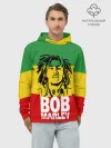 Худи мужской база хлопок / Bob Marley