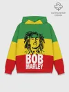 Худи мужской база хлопок / Bob Marley