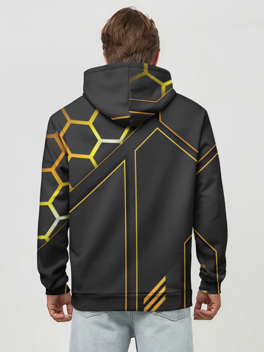 Худи мужской база хлопок / Lamborghini