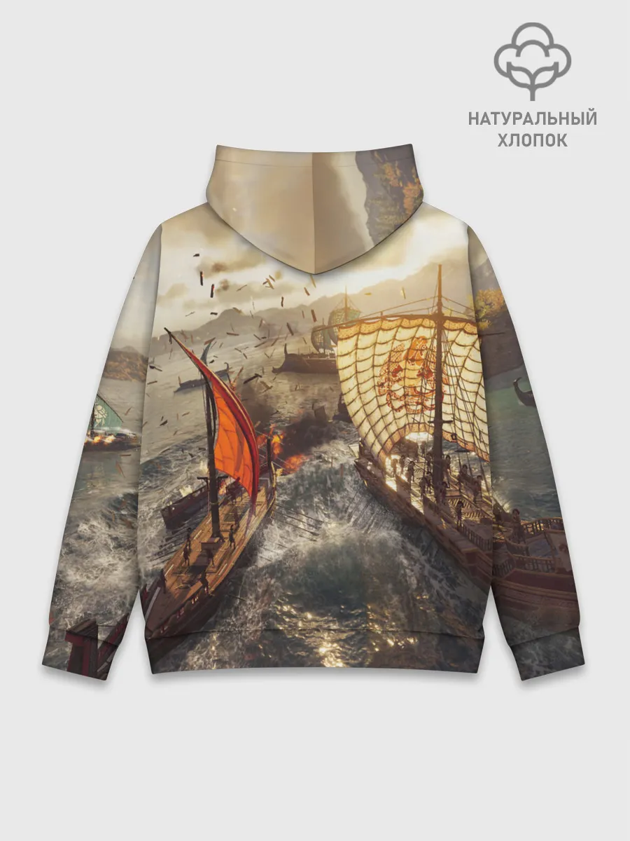 Худи мужской база хлопок / ASSASSINS CREED