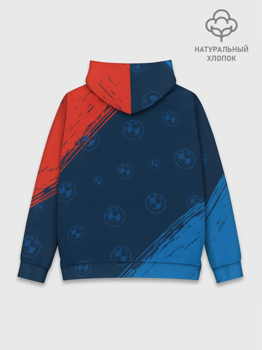 Худи мужской база хлопок / BMW / БМВ