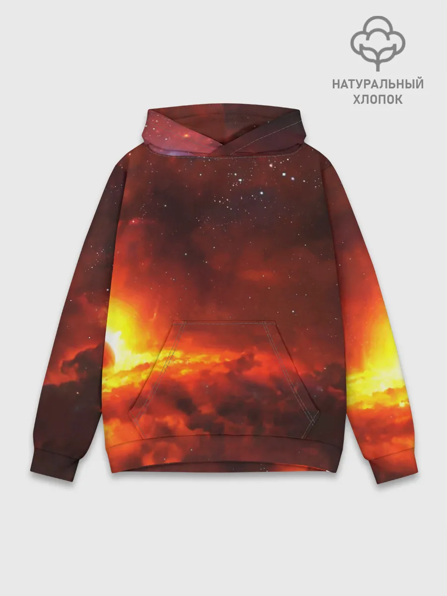 Худи мужской база хлопок / Марс