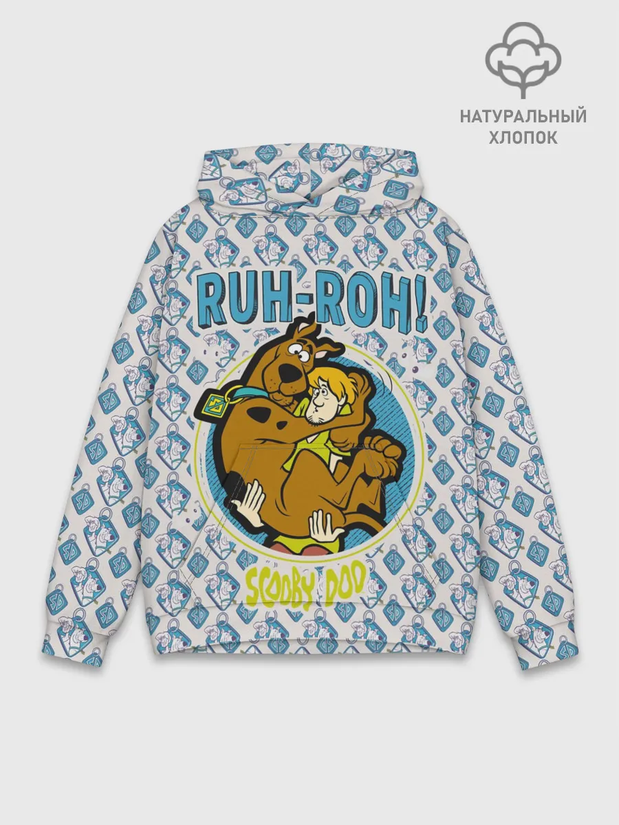 Худи мужской база хлопок / Ruh-Roh!