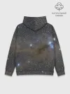 Худи мужской база хлопок / Звездный космос