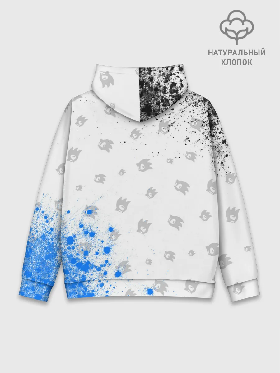 Худи мужской база хлопок / СОНИК / SONIC