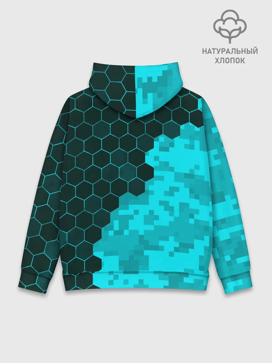 Худи мужской база хлопок / MINECRAFT / МАЙНКРАФТ