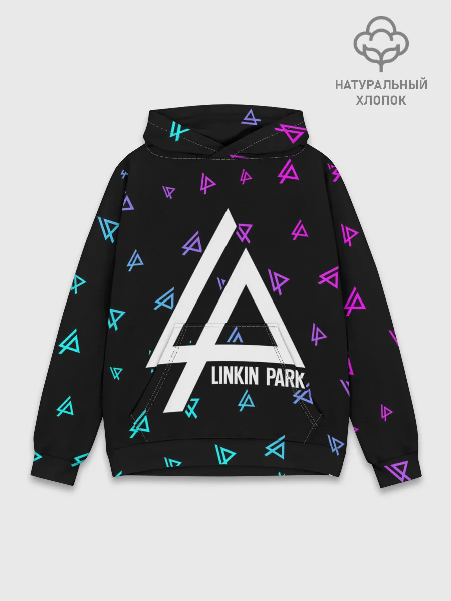 Худи мужской база хлопок / LINKIN PARK / ЛИНКИН ПАРК