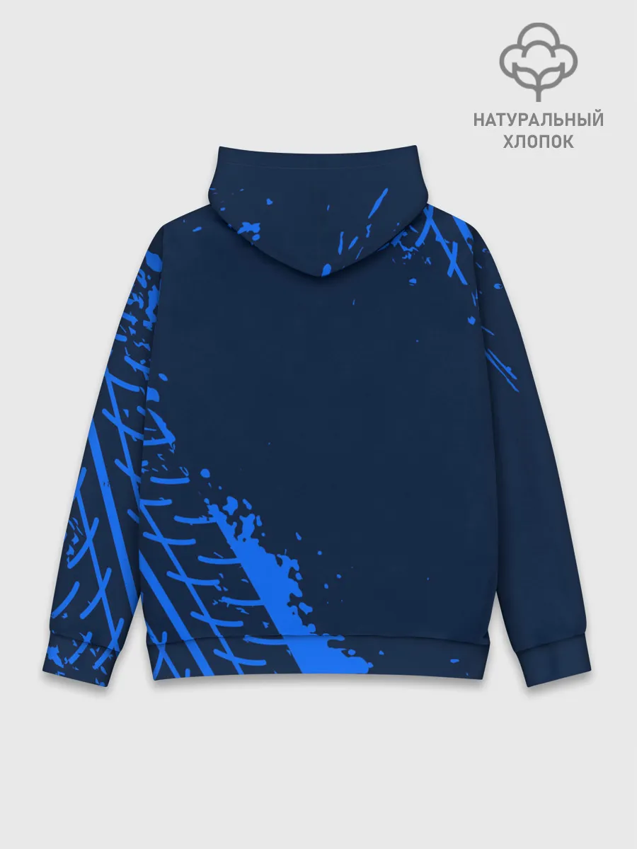 Худи мужской база хлопок / TOYOTA / ТОЙОТА