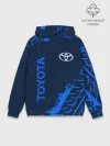 Худи мужской база хлопок / TOYOTA / ТОЙОТА