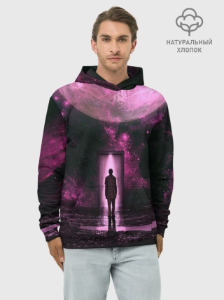 Худи мужской база хлопок / Teleport