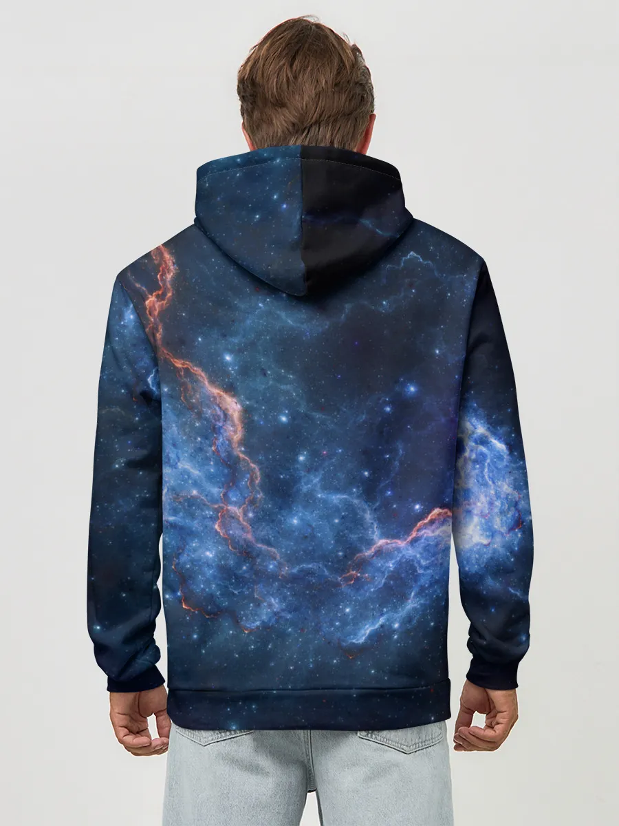 Худи мужской база хлопок / Туманность