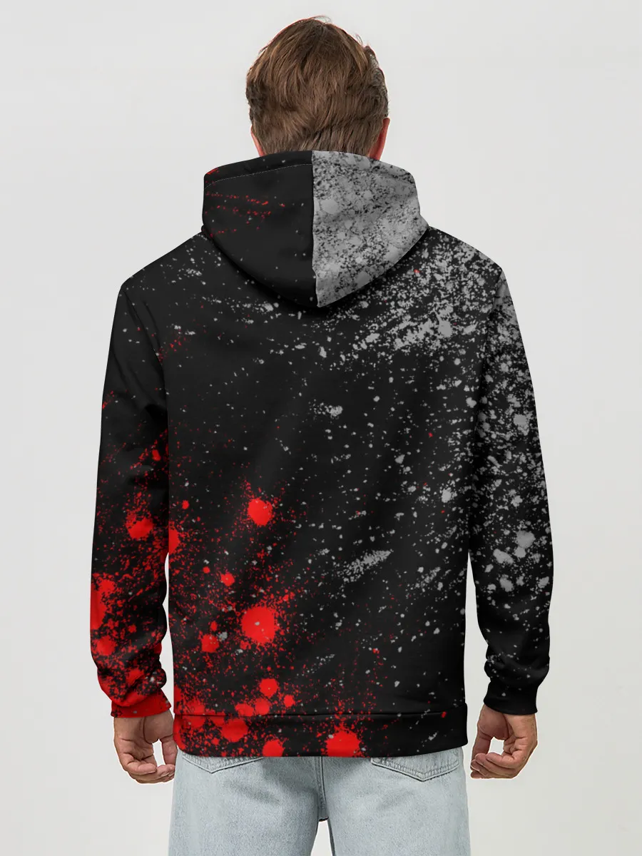 Худи мужской база хлопок / TOYOTA / ТОЙОТА