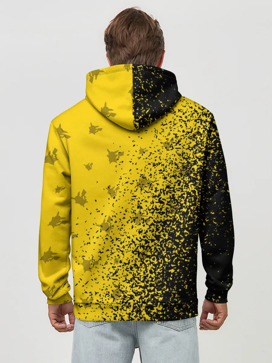 Худи мужской база хлопок / ПИКАЧУ / PIKACHU