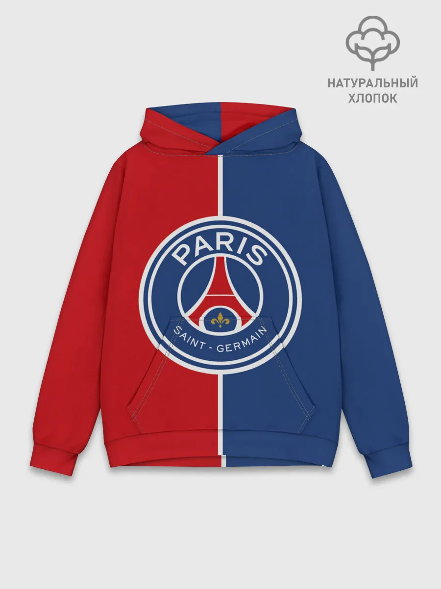 Худи мужской база хлопок / ФК ПСЖ