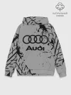 Худи мужской база хлопок / AUDI / АУДИ