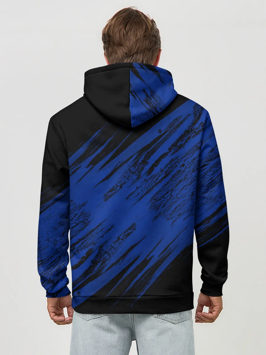 Худи мужской база хлопок / ПСЖ