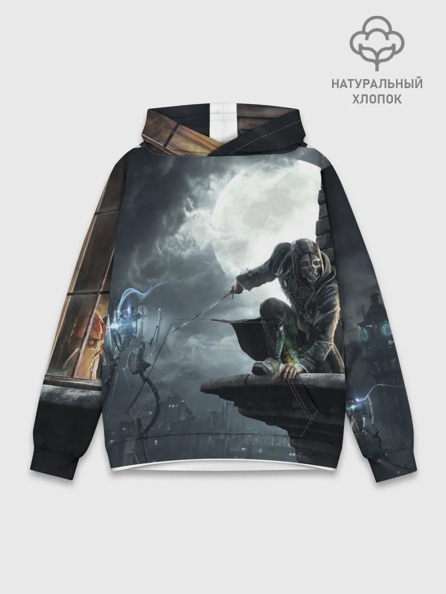 Худи мужской база хлопок / Dishonored