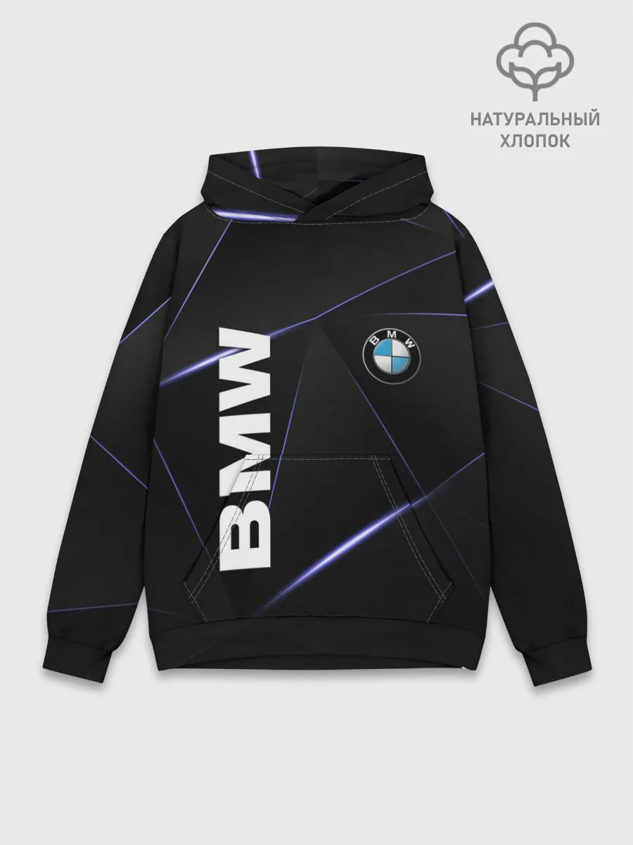 Худи мужской база хлопок / BMW