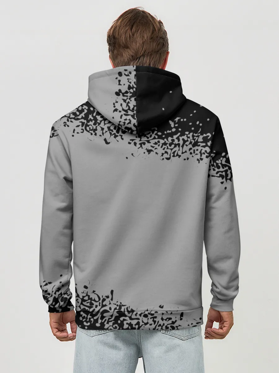 Худи мужской база хлопок / AUDI / АУДИ