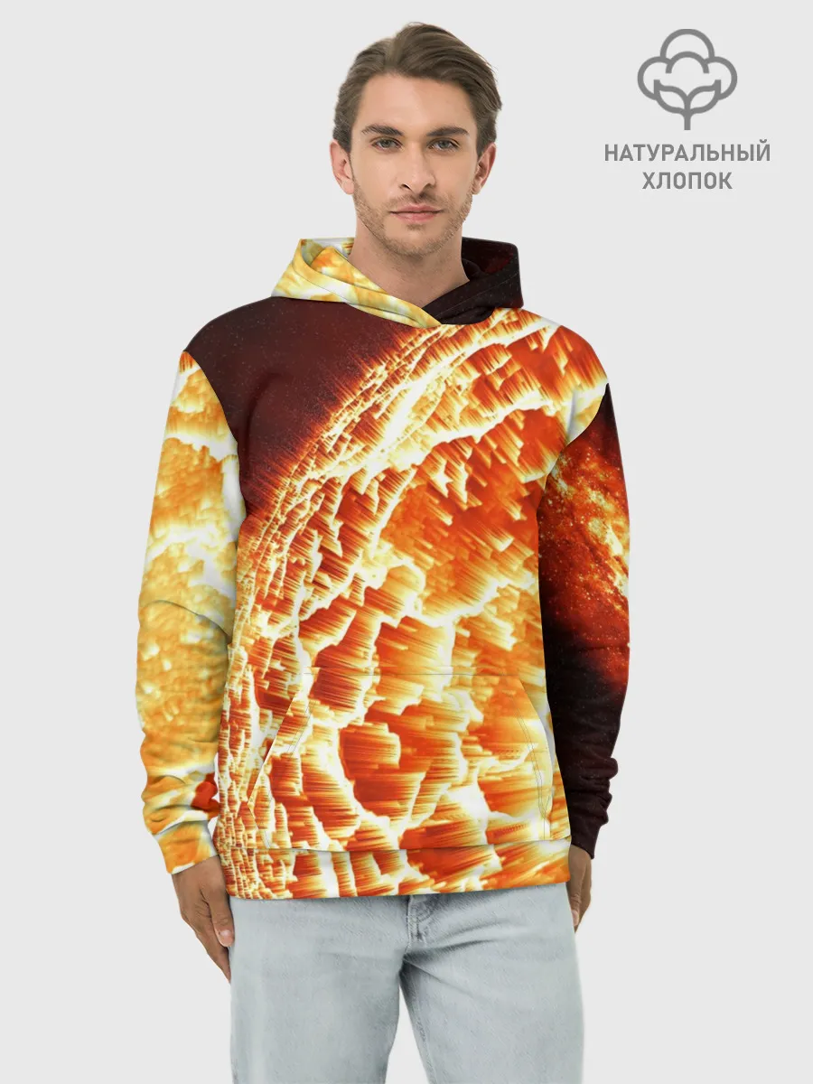 Худи мужской база хлопок / Космический объект