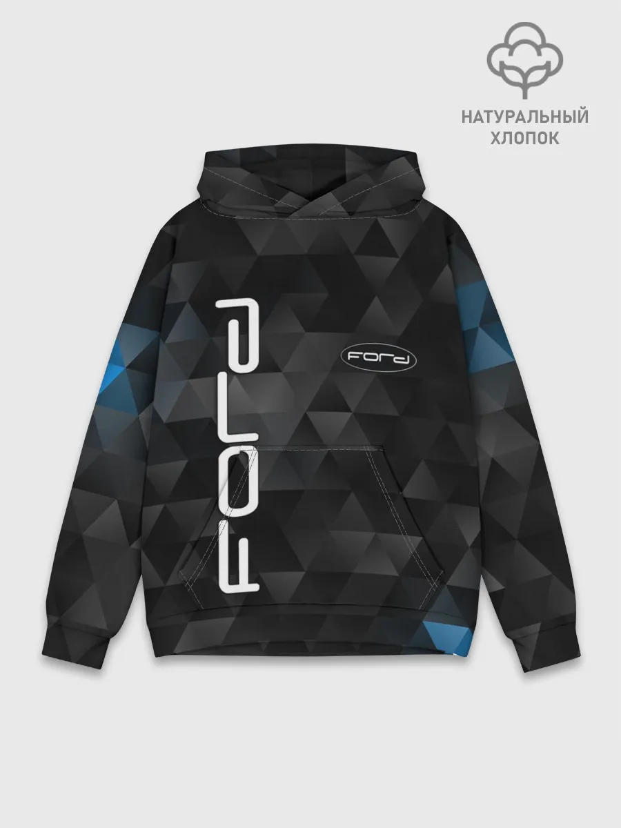 Худи мужской база хлопок / FORD