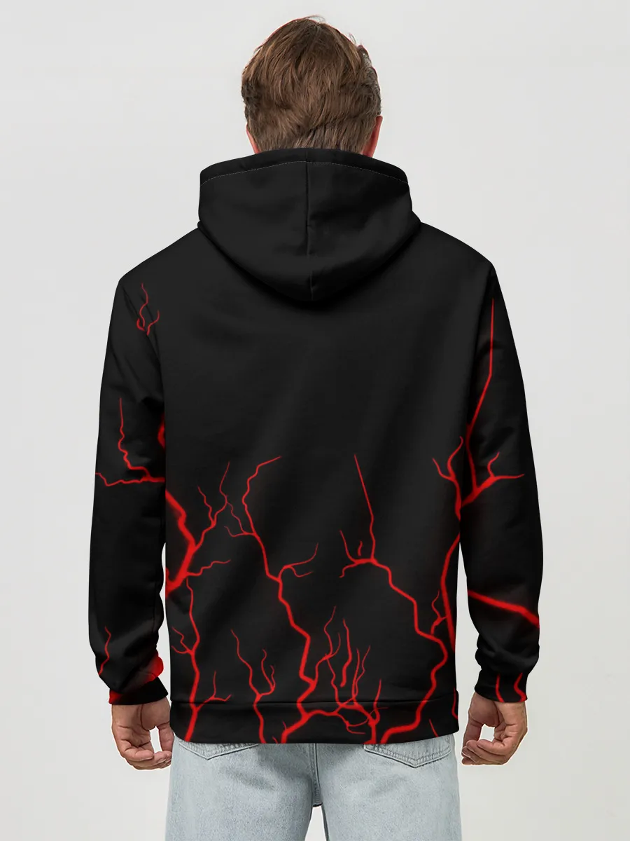 Худи мужской база хлопок / AC DС