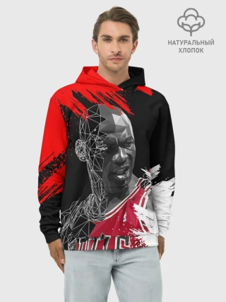 Худи мужской база хлопок / MICHAEL JORDAN