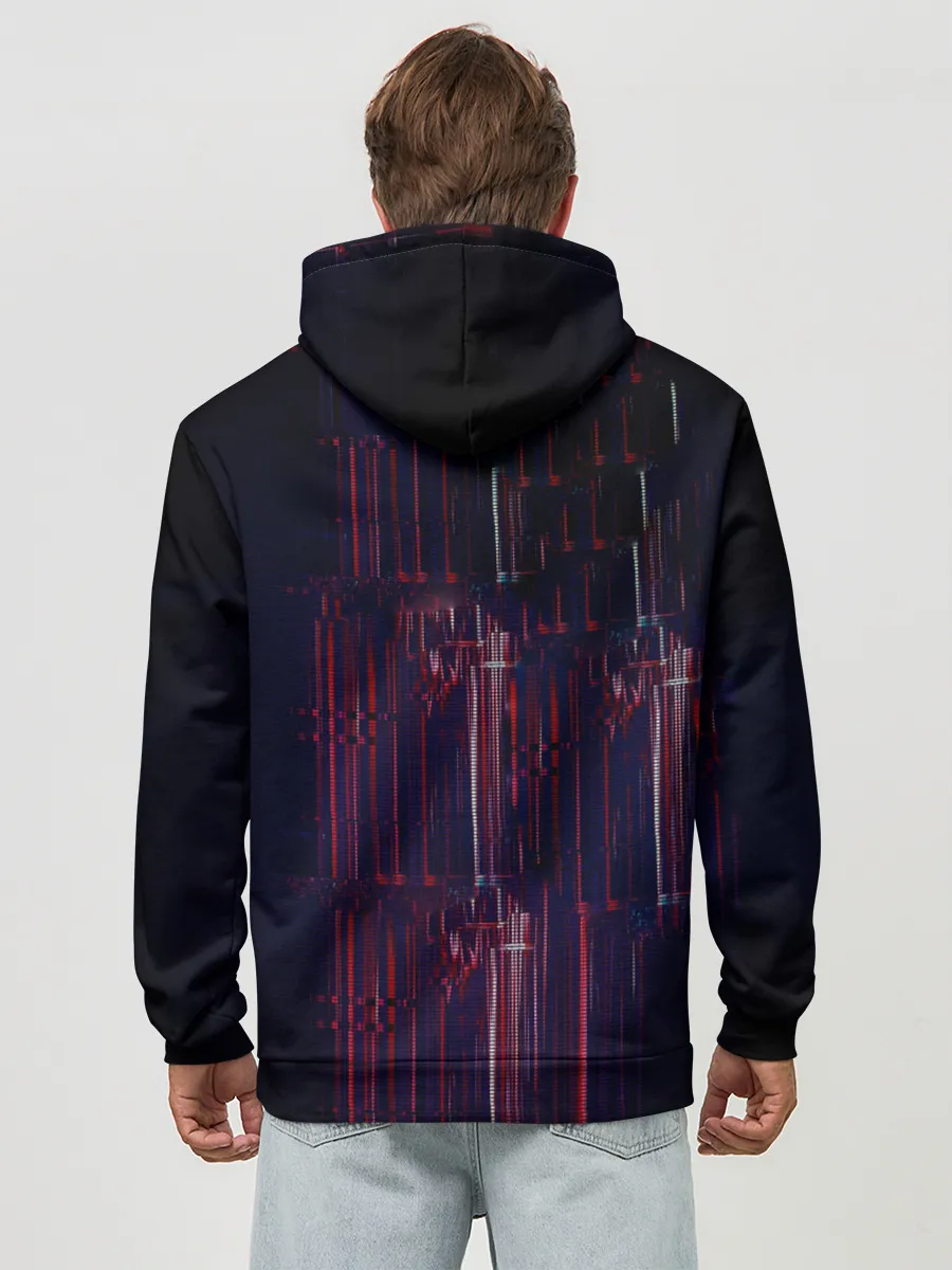 Худи мужской база хлопок / Череп